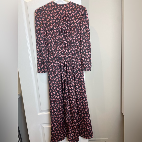 Sandro midi tea dress - Picture 3 of 5